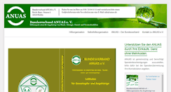 Desktop Screenshot of anuas.de